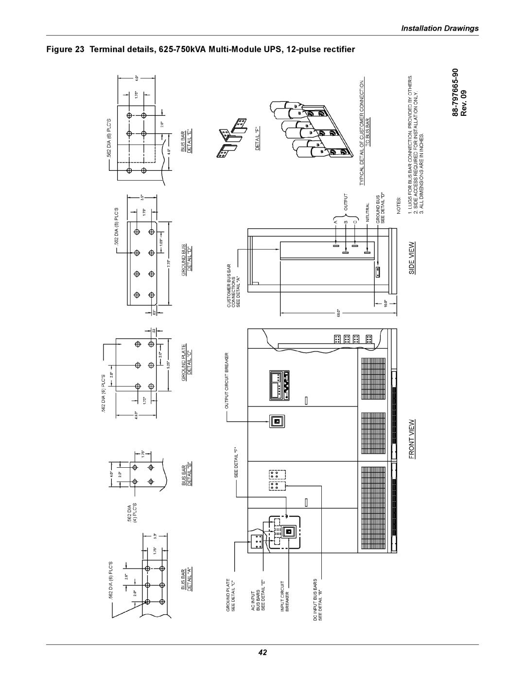 Emerson Series 610 installation manual 88-797665-90 Rev 