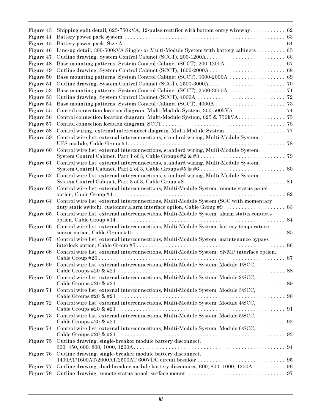 Emerson Series 610 installation manual Iii 