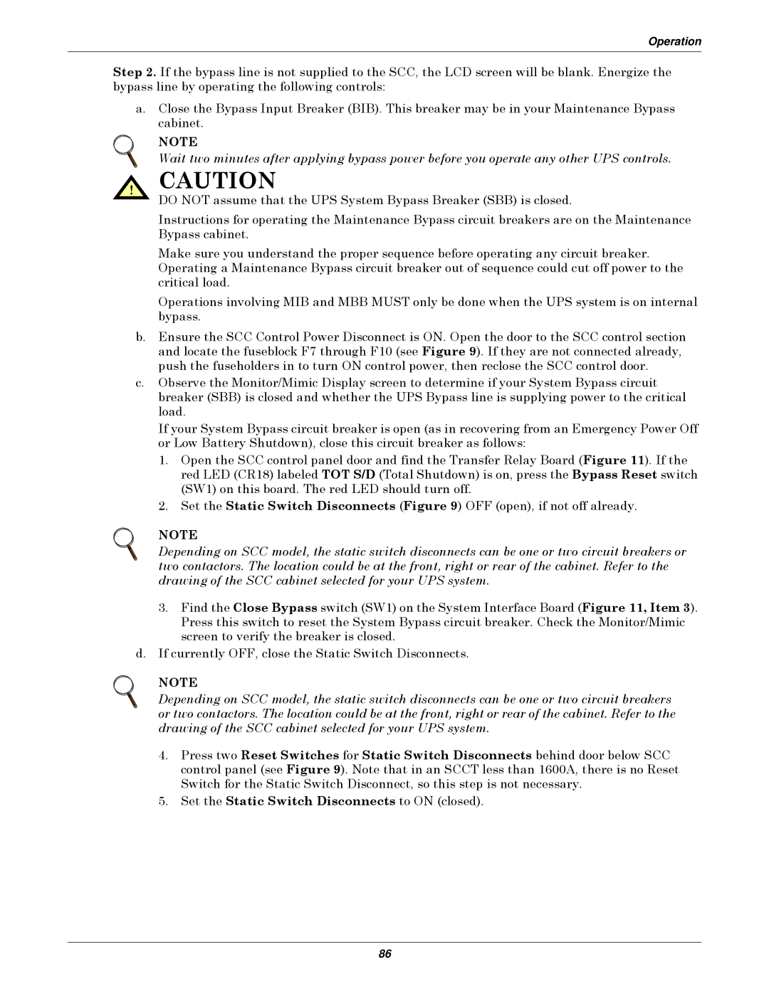 Emerson Series 610 manual Operation 