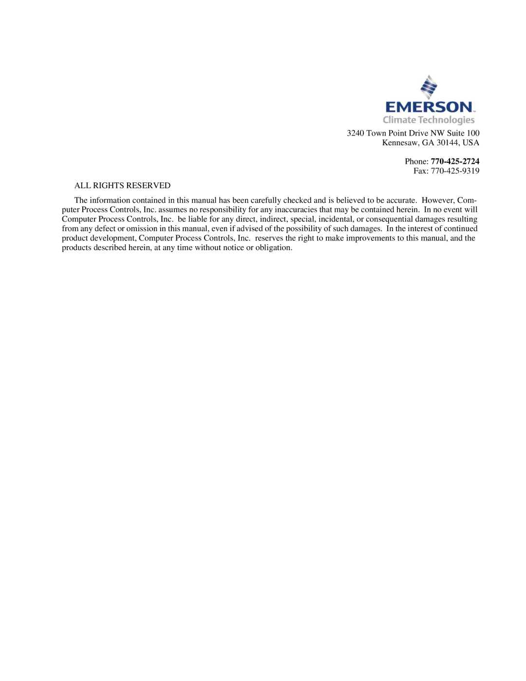 Emerson SS-100 manual Phone, ALL Rights Reserved 