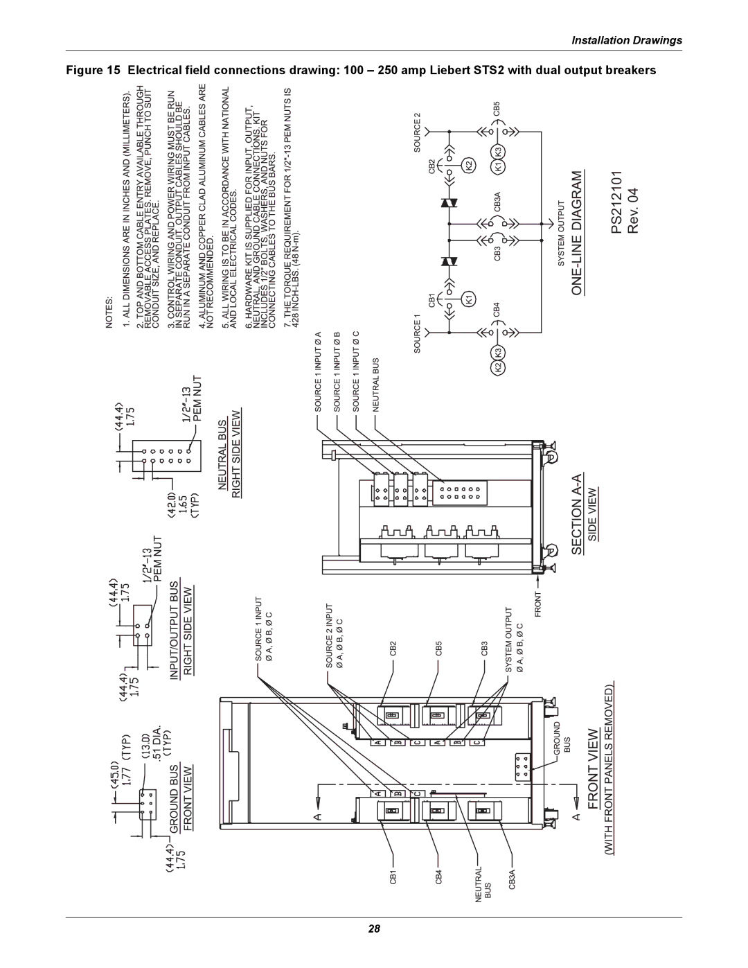 Emerson Static Transfer Switch user manual Rev 