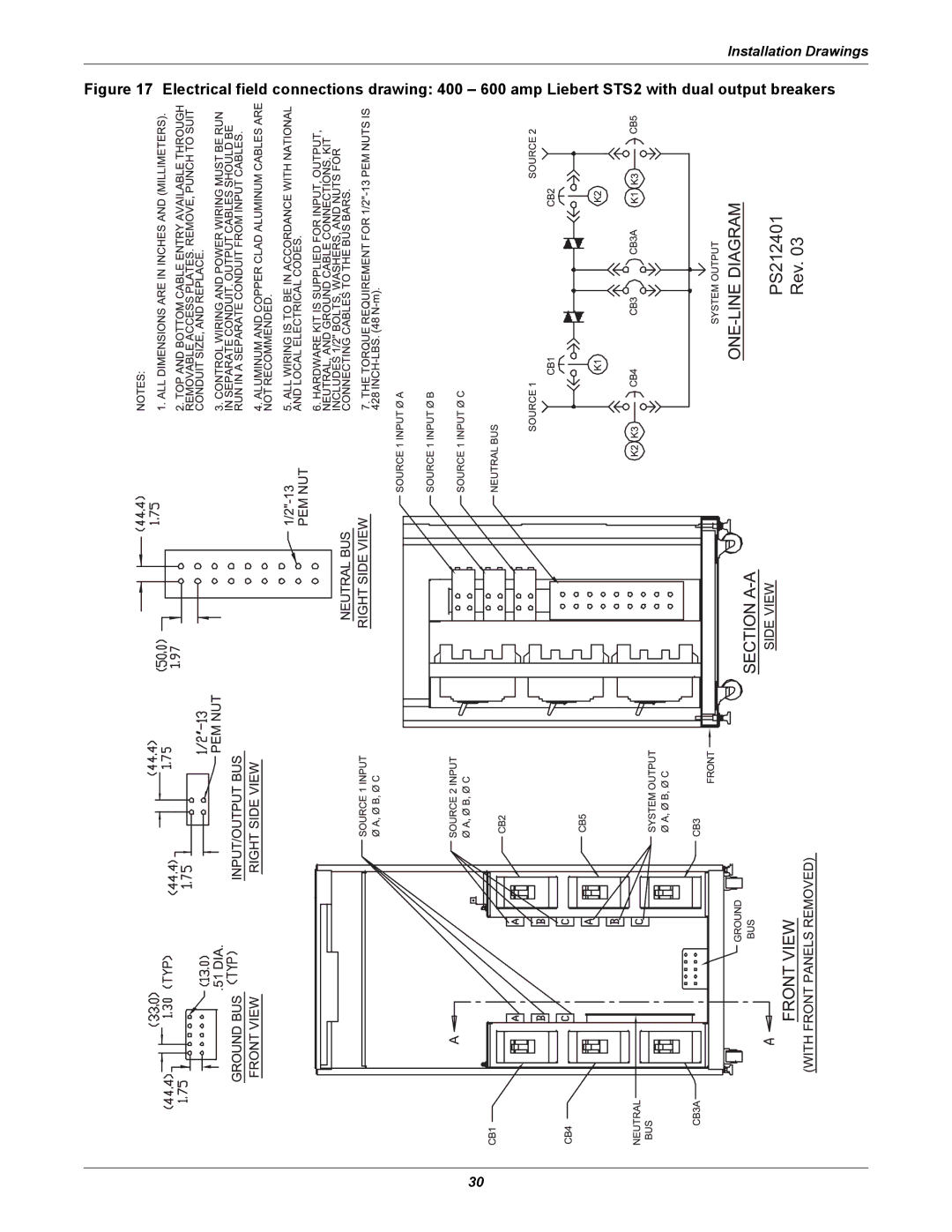 Emerson Static Transfer Switch user manual PS212401 