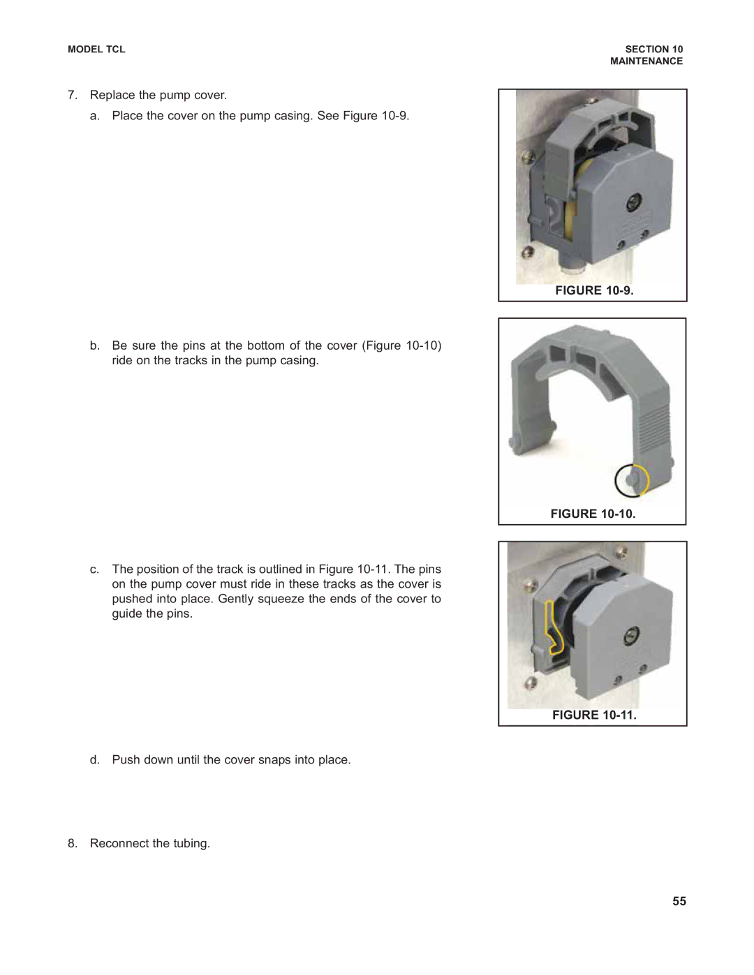 Emerson instruction manual Model TCL 