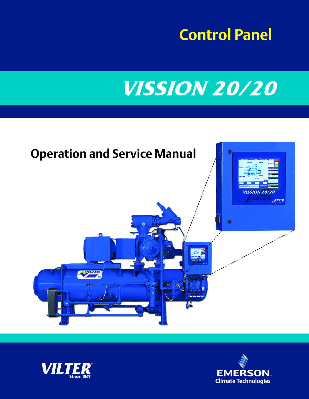 Emerson VISSION 20/20 service manual Control Panel 