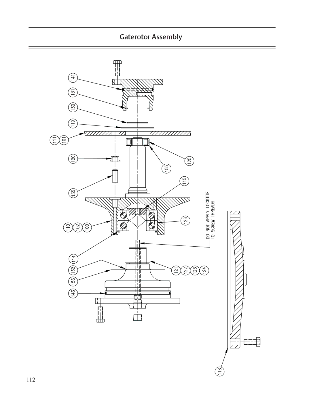 Emerson VSM, VSR, VSS service manual Gaterotor Assembly 