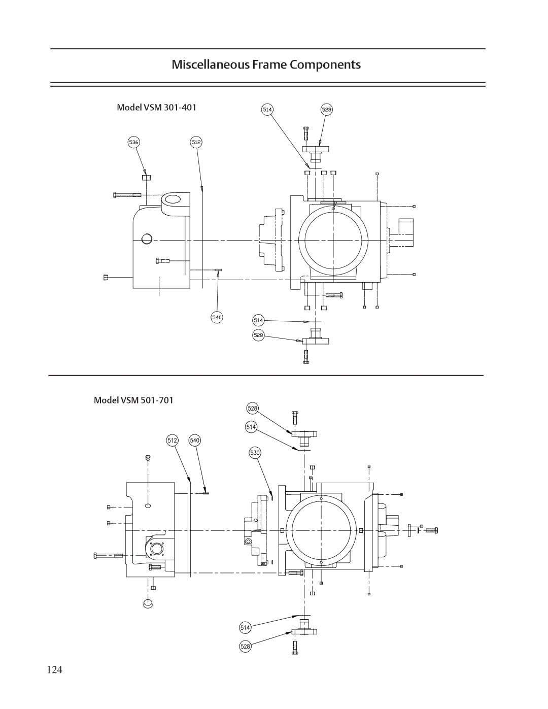 Emerson VSM, VSR, VSS service manual 124 