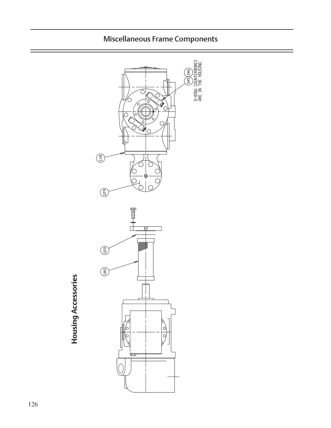 Emerson VSR, VSM, VSS service manual Housing Accessories 