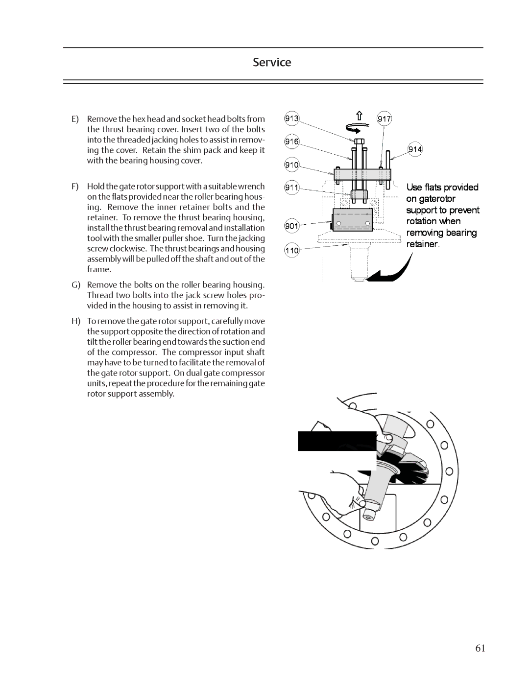 Emerson VSM, VSR, VSS service manual Service 