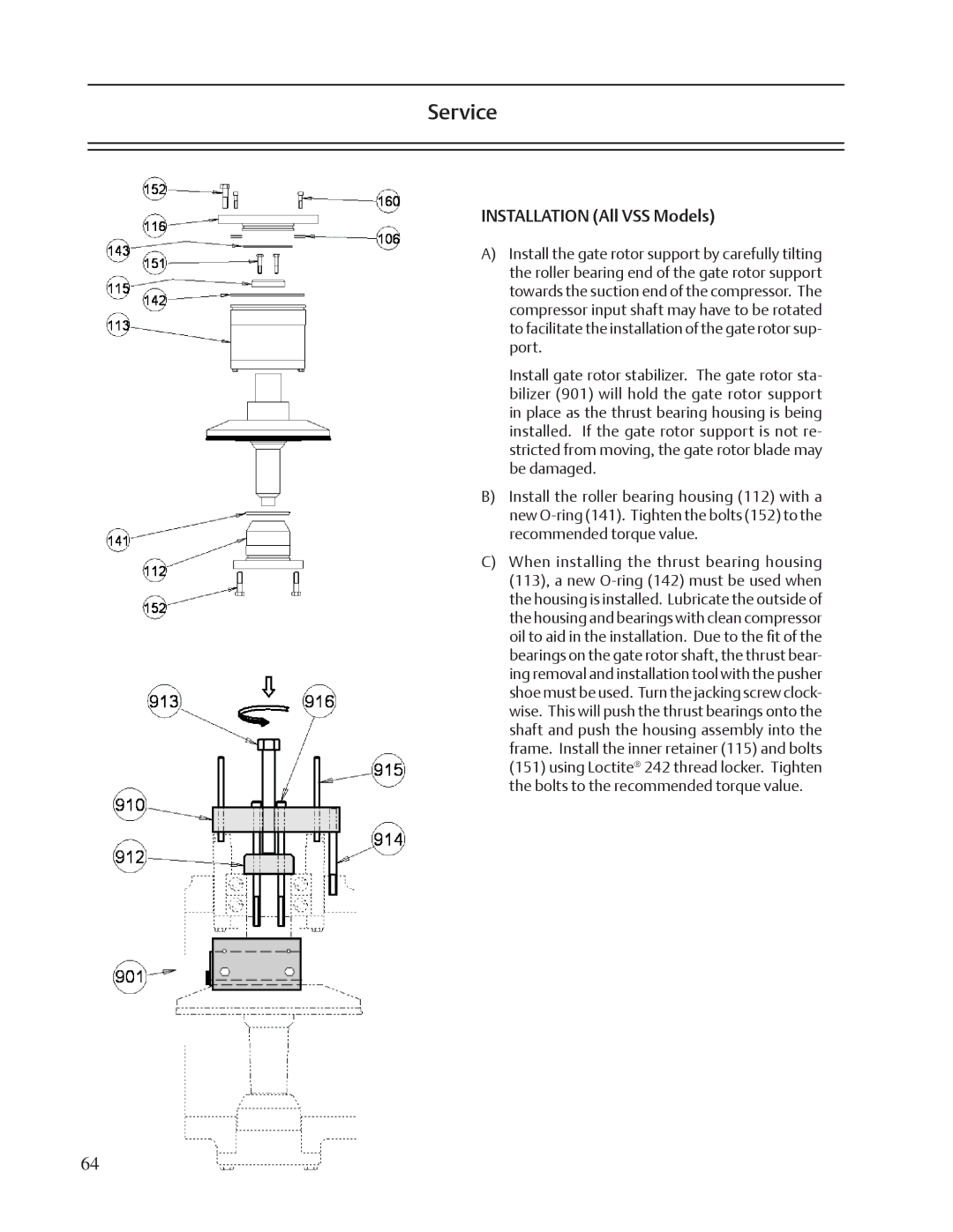 Emerson VSM, VSR service manual Installation All VSS Models 