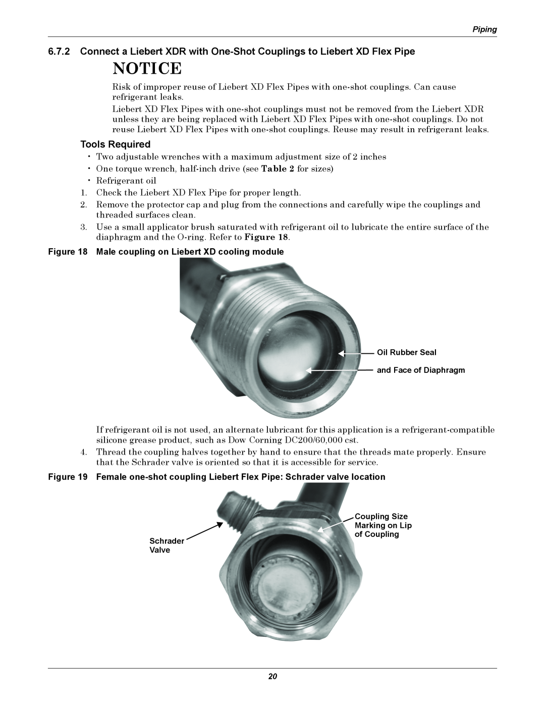 Emerson XDR user manual Tools Required 