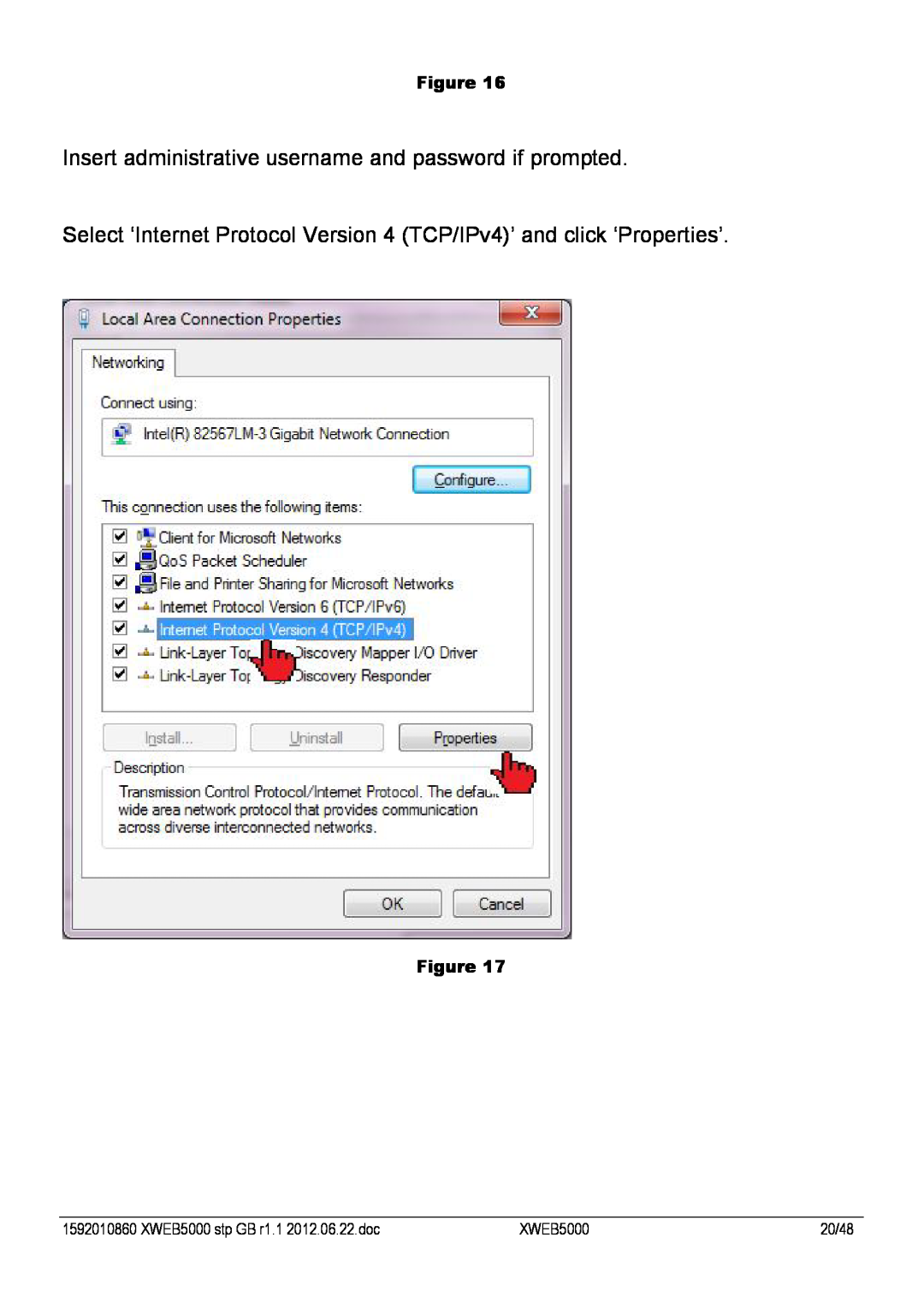 Emerson manual XWEB5000 stp GB r1.1 2012.06.22.doc, 20/48 