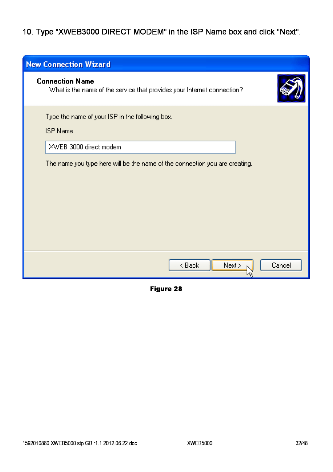 Emerson manual Figure, XWEB5000 stp GB r1.1 2012.06.22.doc, 32/48 