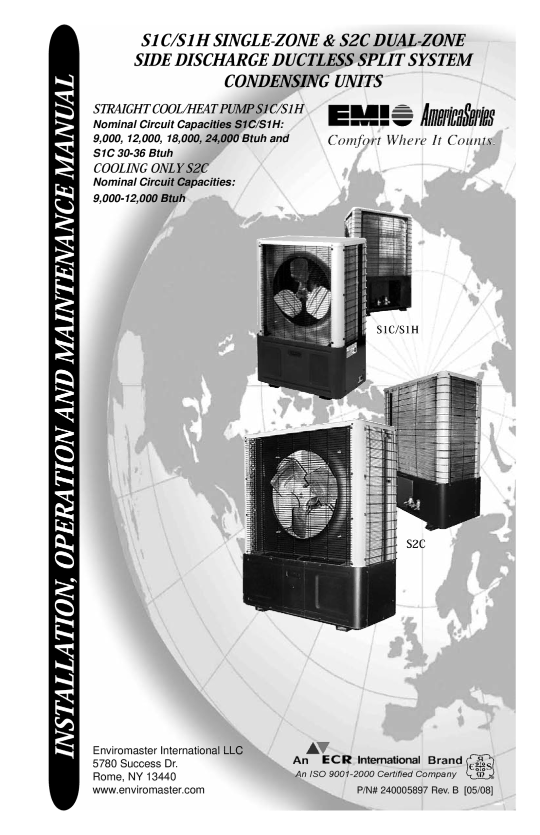 EMI Volts/HZ/pH manual Installation, operation and maintenance Manual 