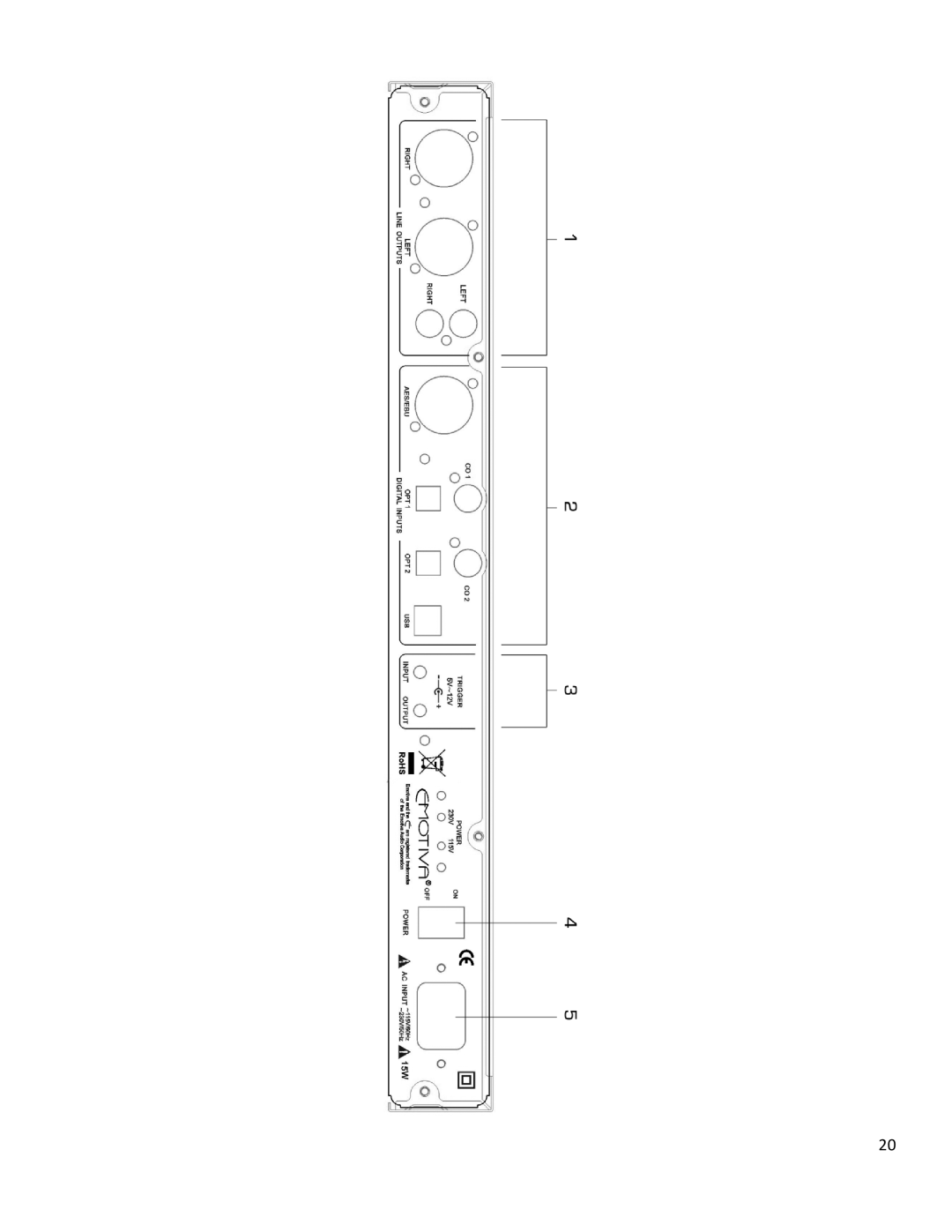 Emotiva XDA-1 manual 