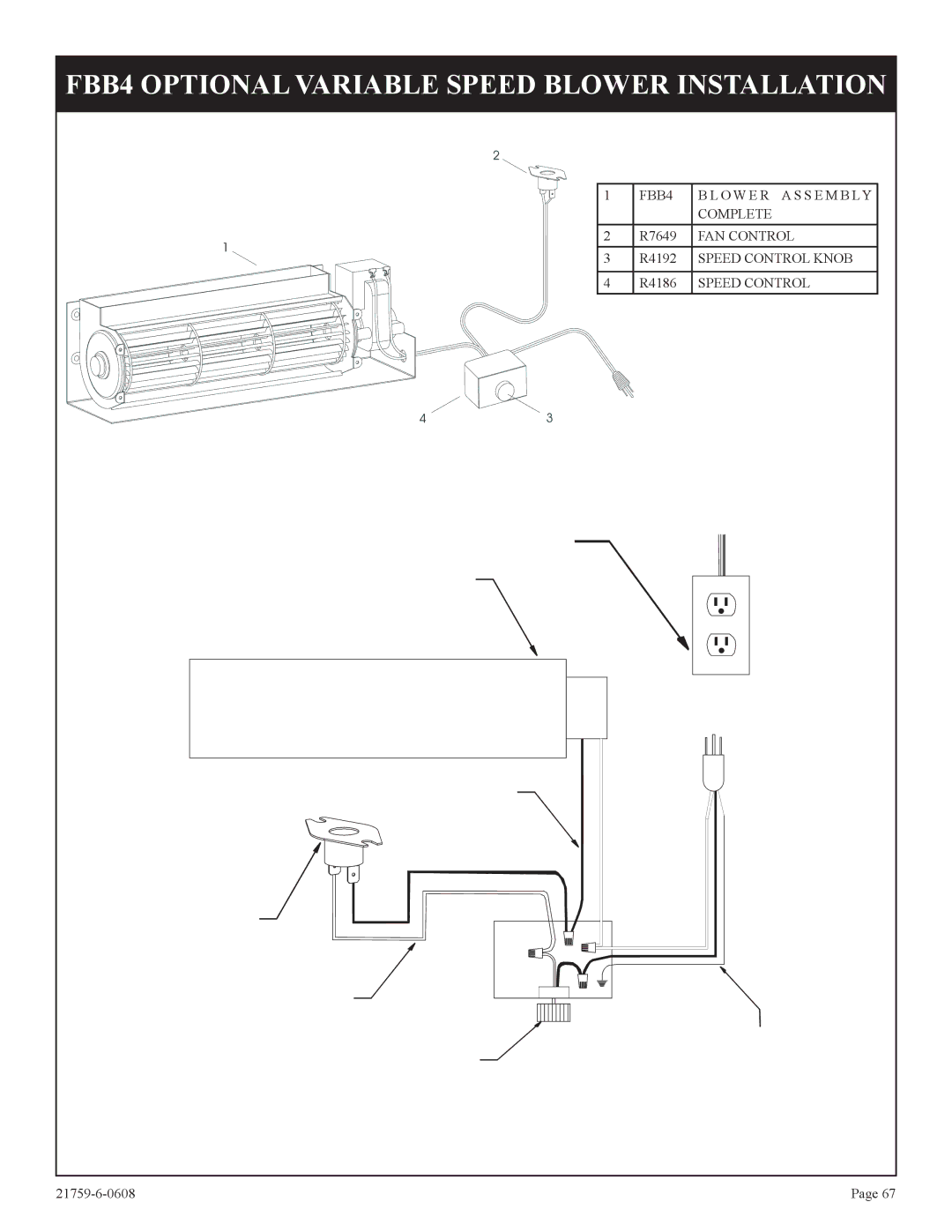 Empire Comfort Systems DVP42FP, P)-2 installation instructions Volt AC 