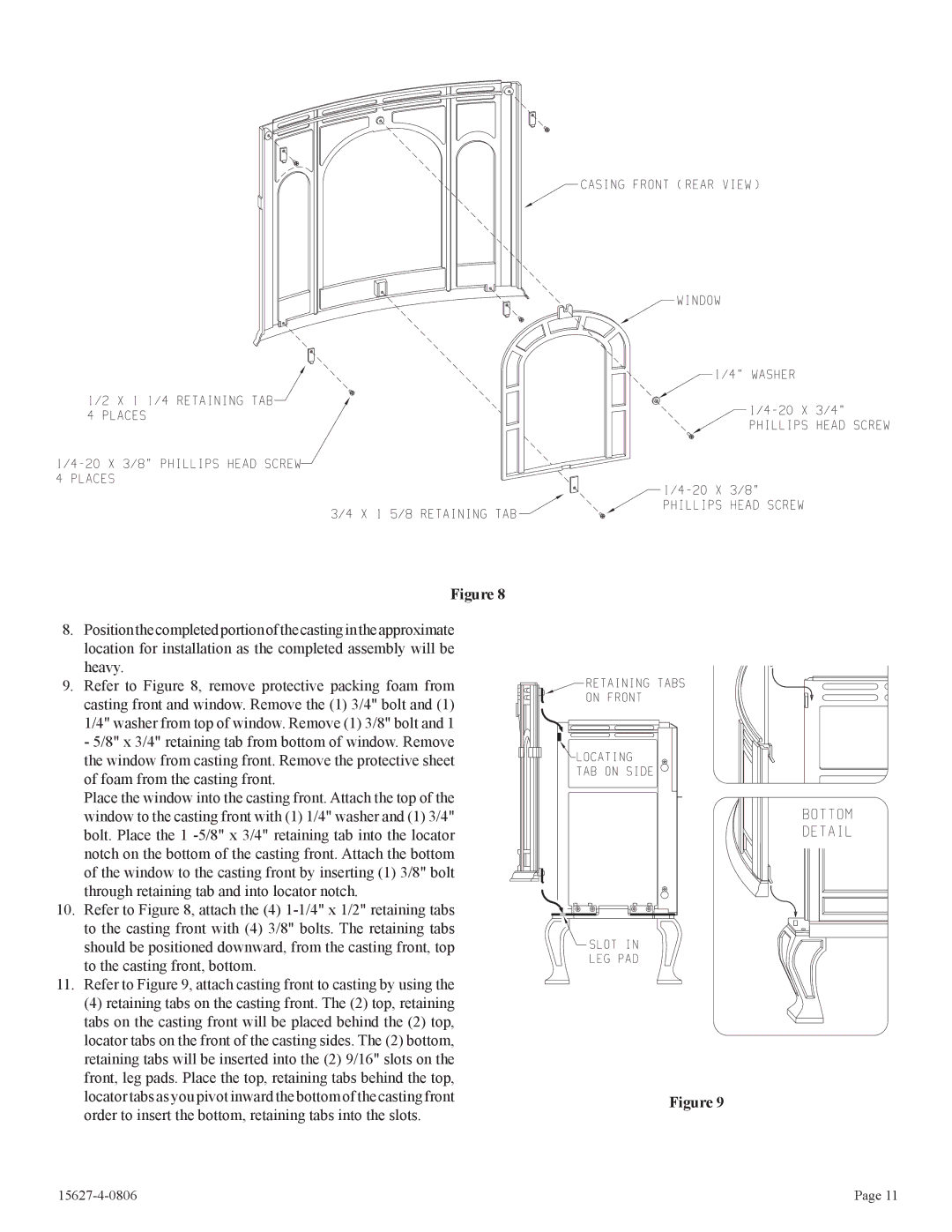 Empire Comfort Systems pmn manual 15627-4-0806 