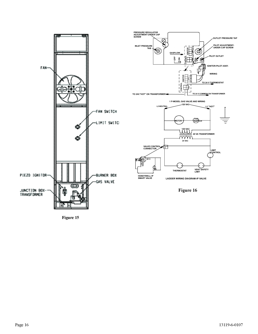 Empire Products DVC-35IPT-1, DVC-35T-1 installation instructions Ladder Wiring Diagram-Ipvalve 