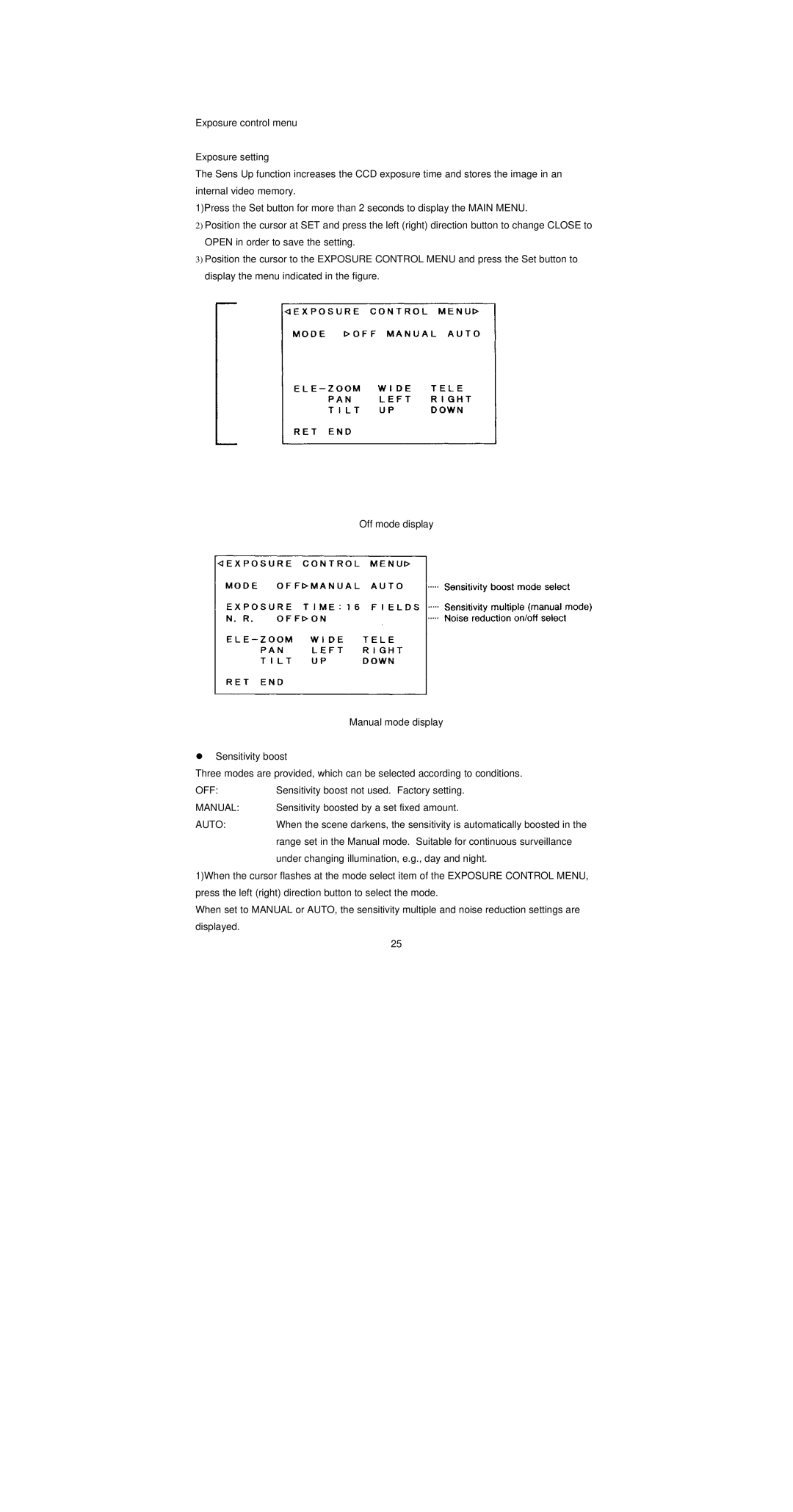 Empire Products K550 operation manual Off, Manual, Auto 