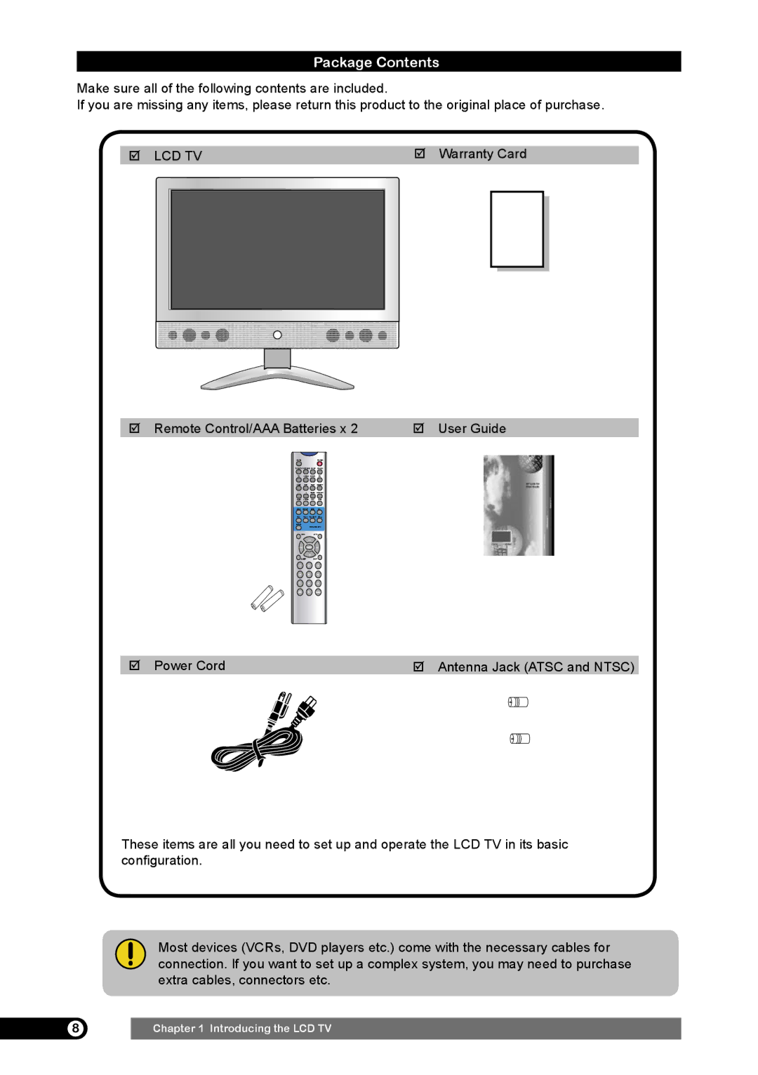 Emprex HD-3701 manual Package Contents 