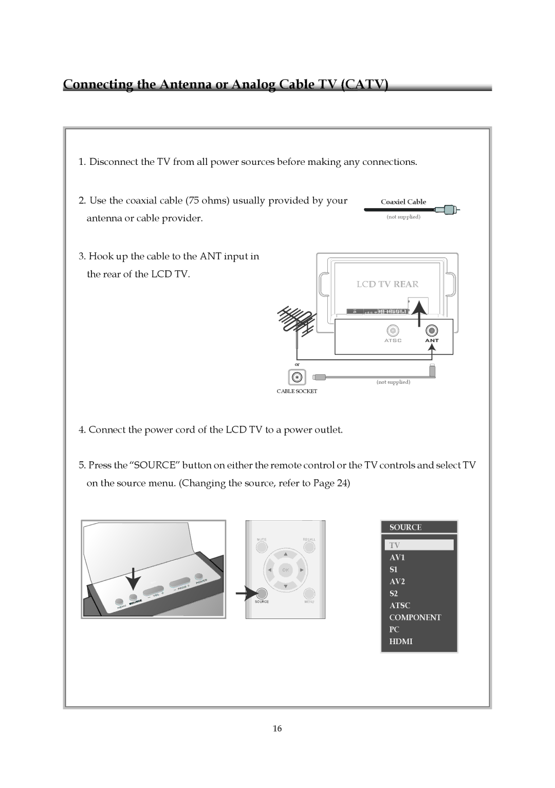 Emprex HD-3701P manual Lcd R 