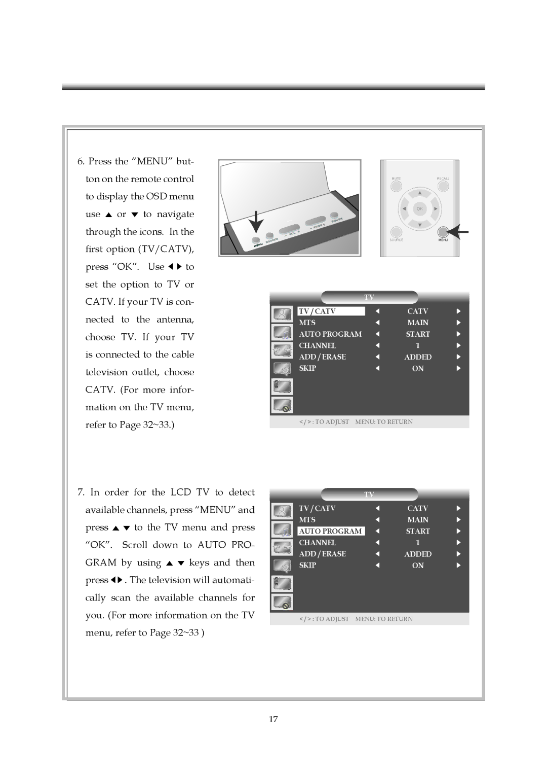 Emprex HD-3701P manual Mts 