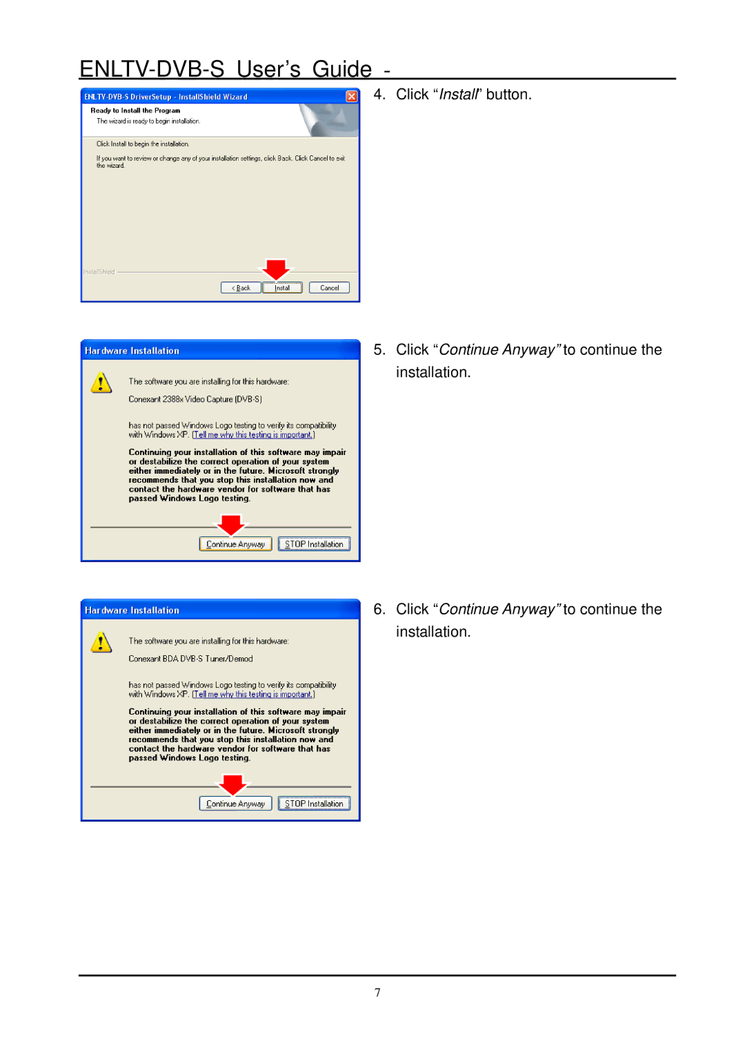 Encore electronic manual ENLTV-DVB-S User’s Guide 