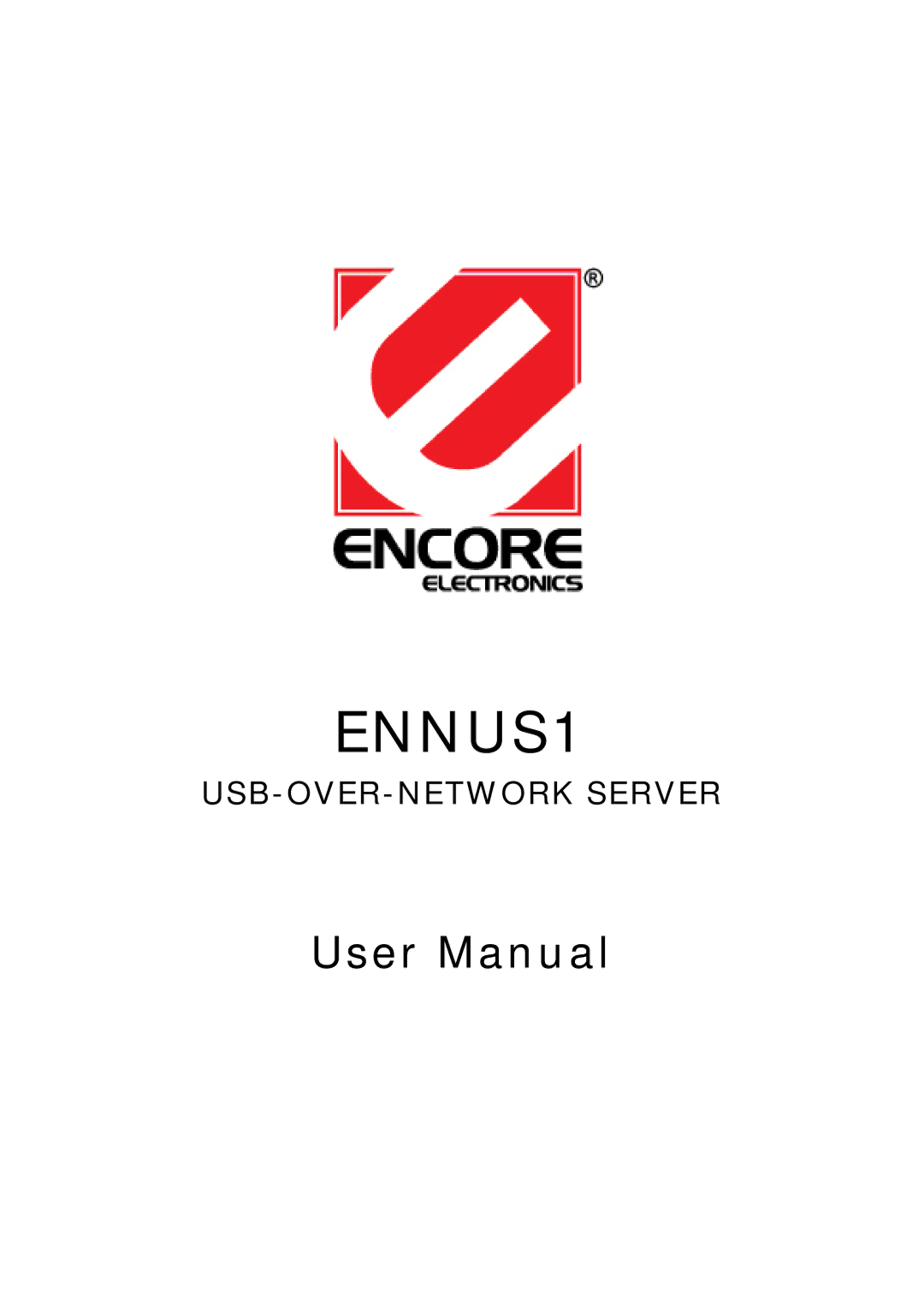 Encore electronic ENNUS1 user manual 