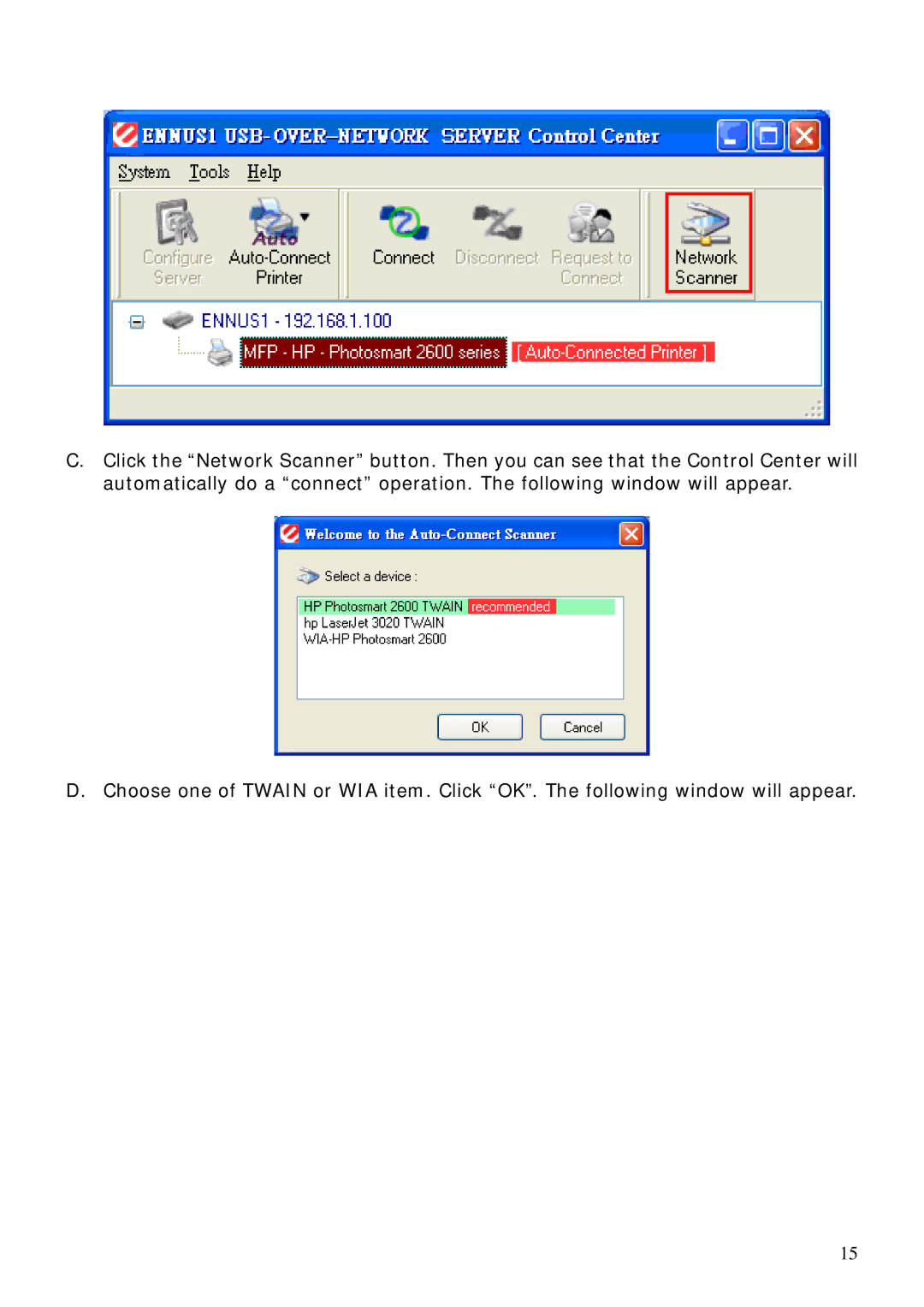 Encore electronic ENNUS1 user manual 