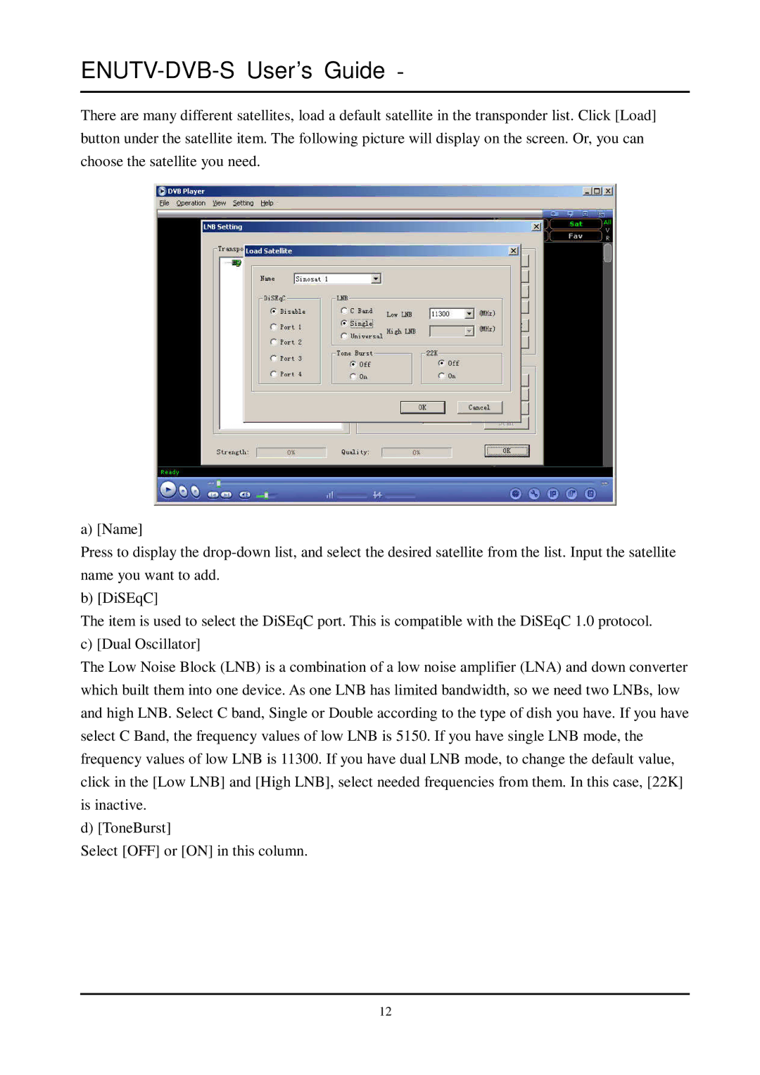 Encore electronic manual ENUTV-DVB-S User’s Guide 