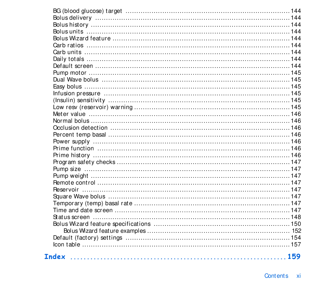 Energizer 515, 715 manual Index 