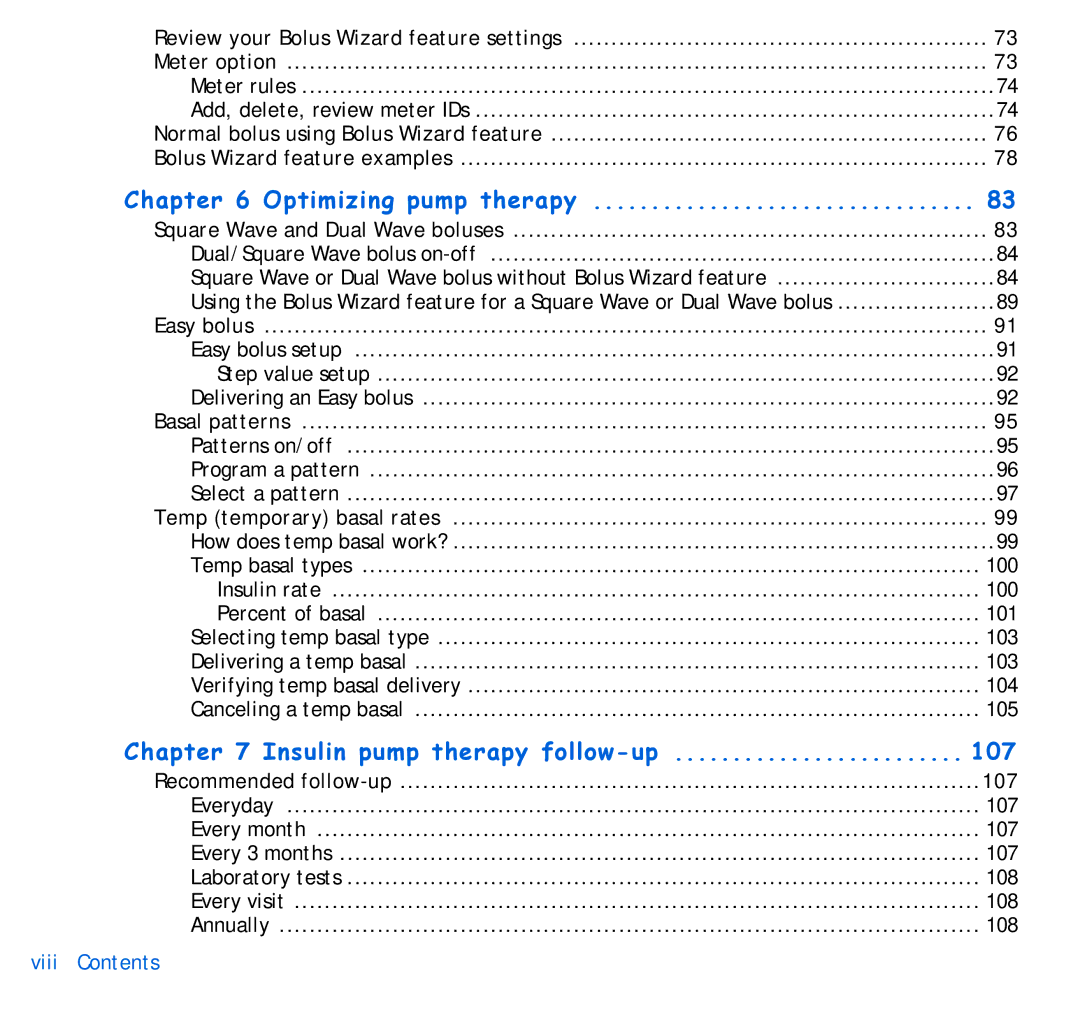 Energizer 715, 515 manual 107, Review your Bolus Wizard feature settings 