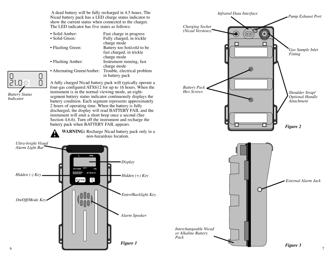 Energizer ATX612 specifications Fast charged, in trickle 