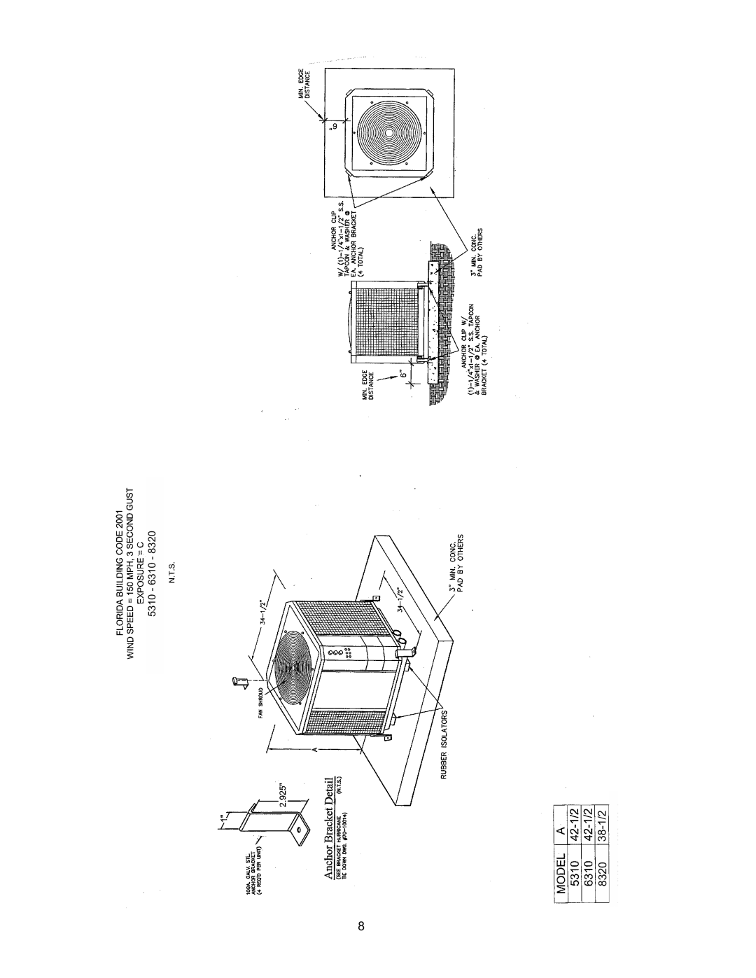 Energy Tech Laboratories 5310, 6310 operating instructions 8320 38-1/2 