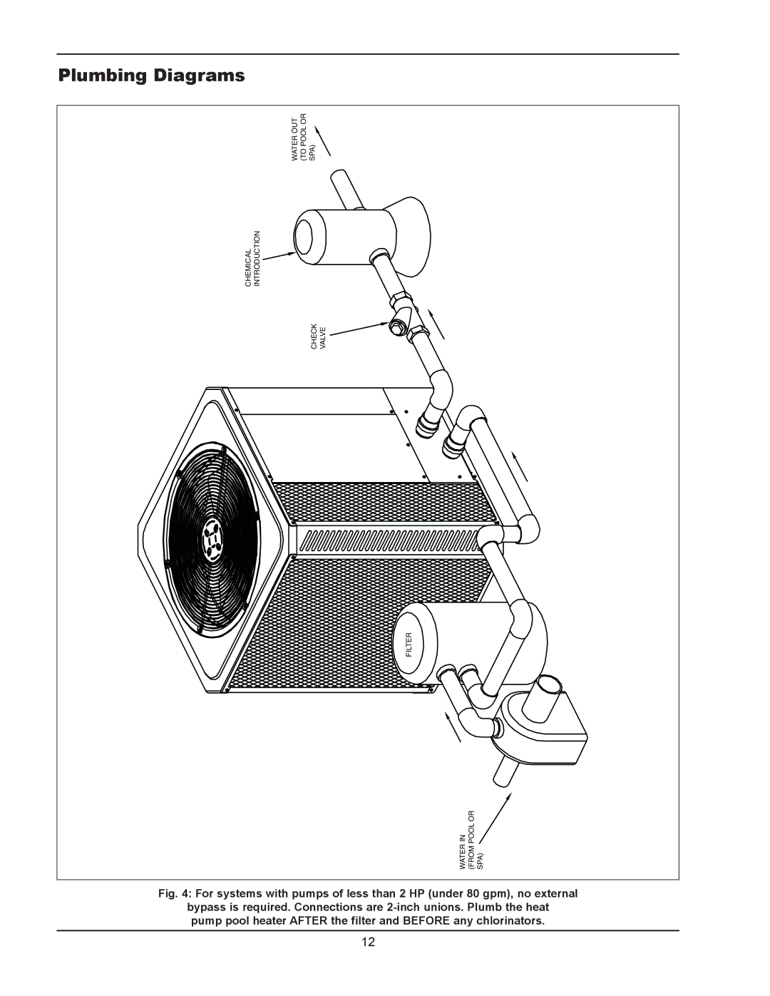 Energy Tech Laboratories 5358, 8358, 8357, 6356, 6358, 6357, 5356, 5357 manual Plumbing Diagrams 