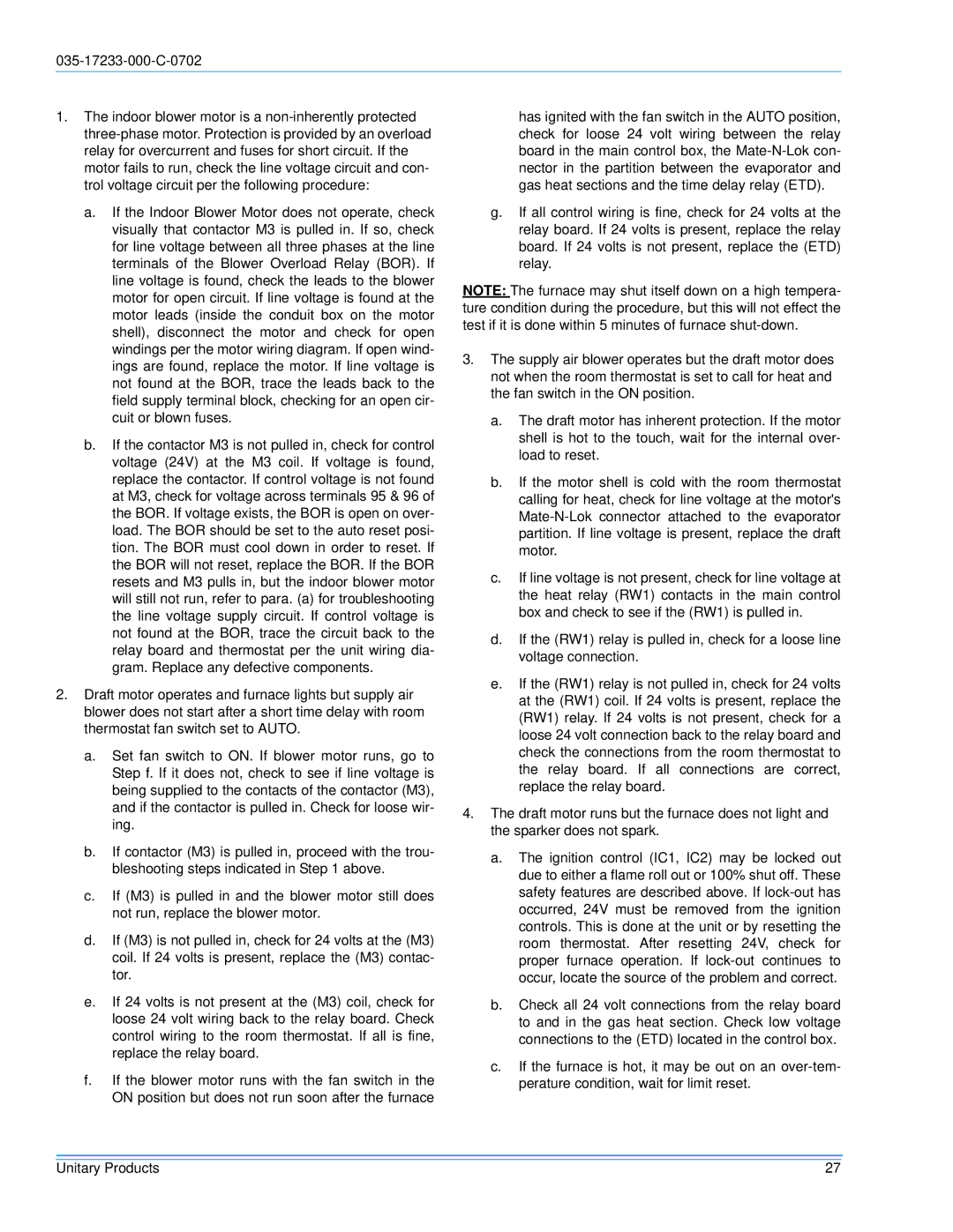 Energy Tech Laboratories DHG180, DHG240 installation instructions 035-17233-000-C-0702 