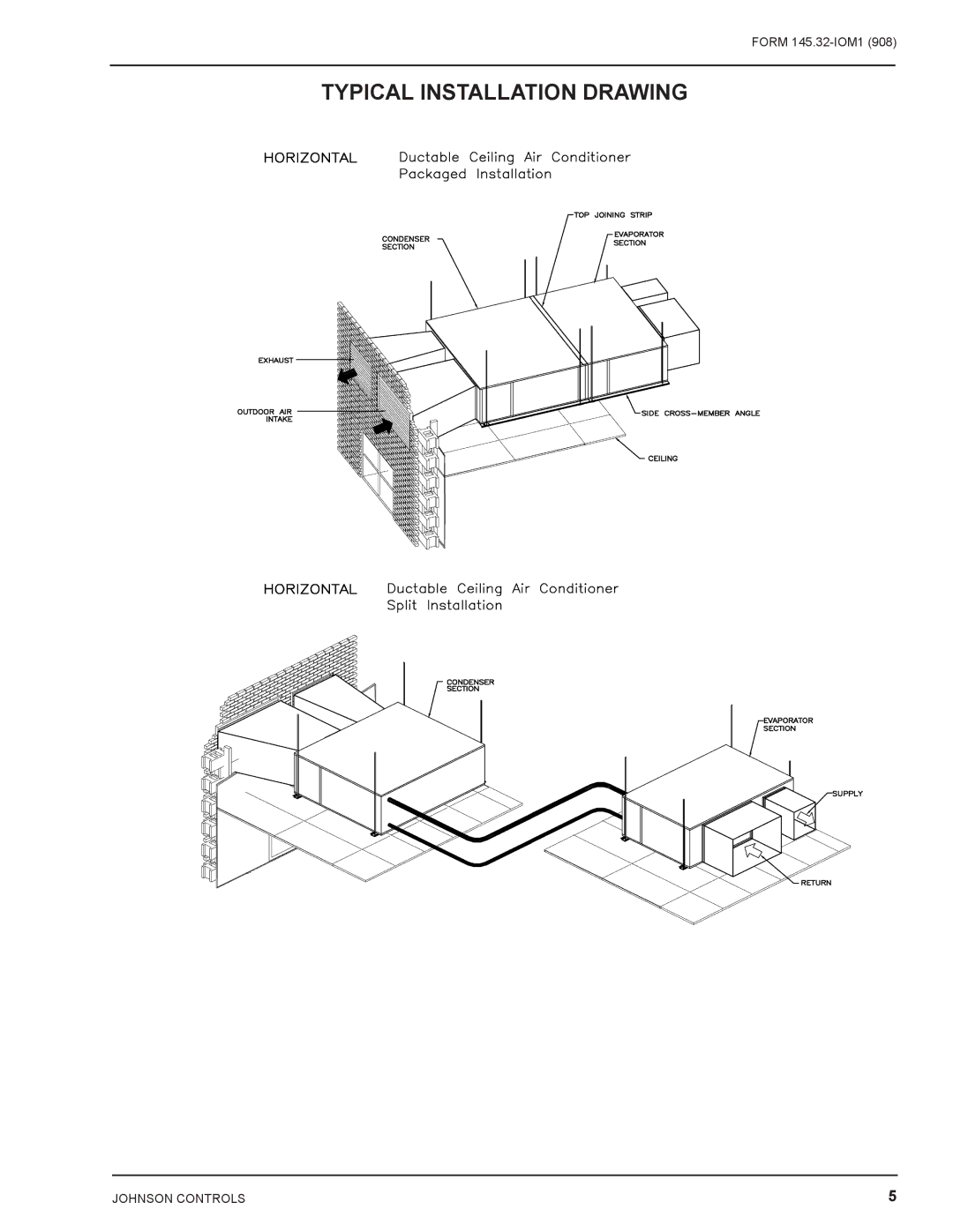 Energy Tech Laboratories DSH installation instructions Typical Installation Drawing 