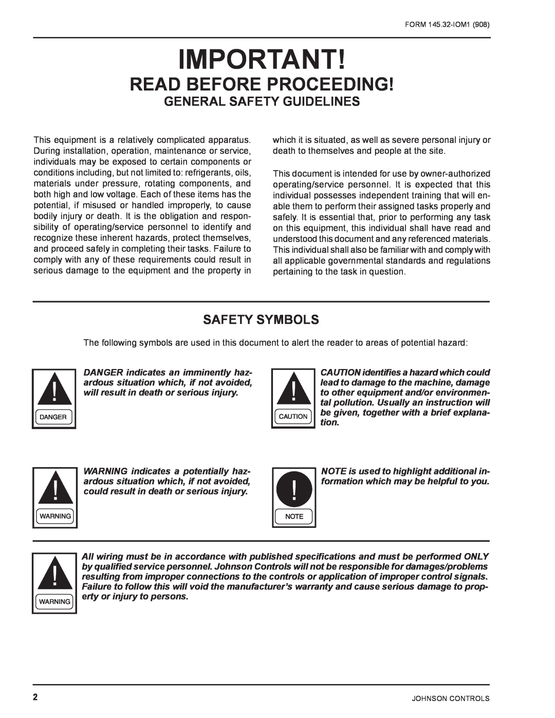 Energy Tech Laboratories DSH installation instructions General Safety Guidelines, safety symbols, Read Before Proceeding 