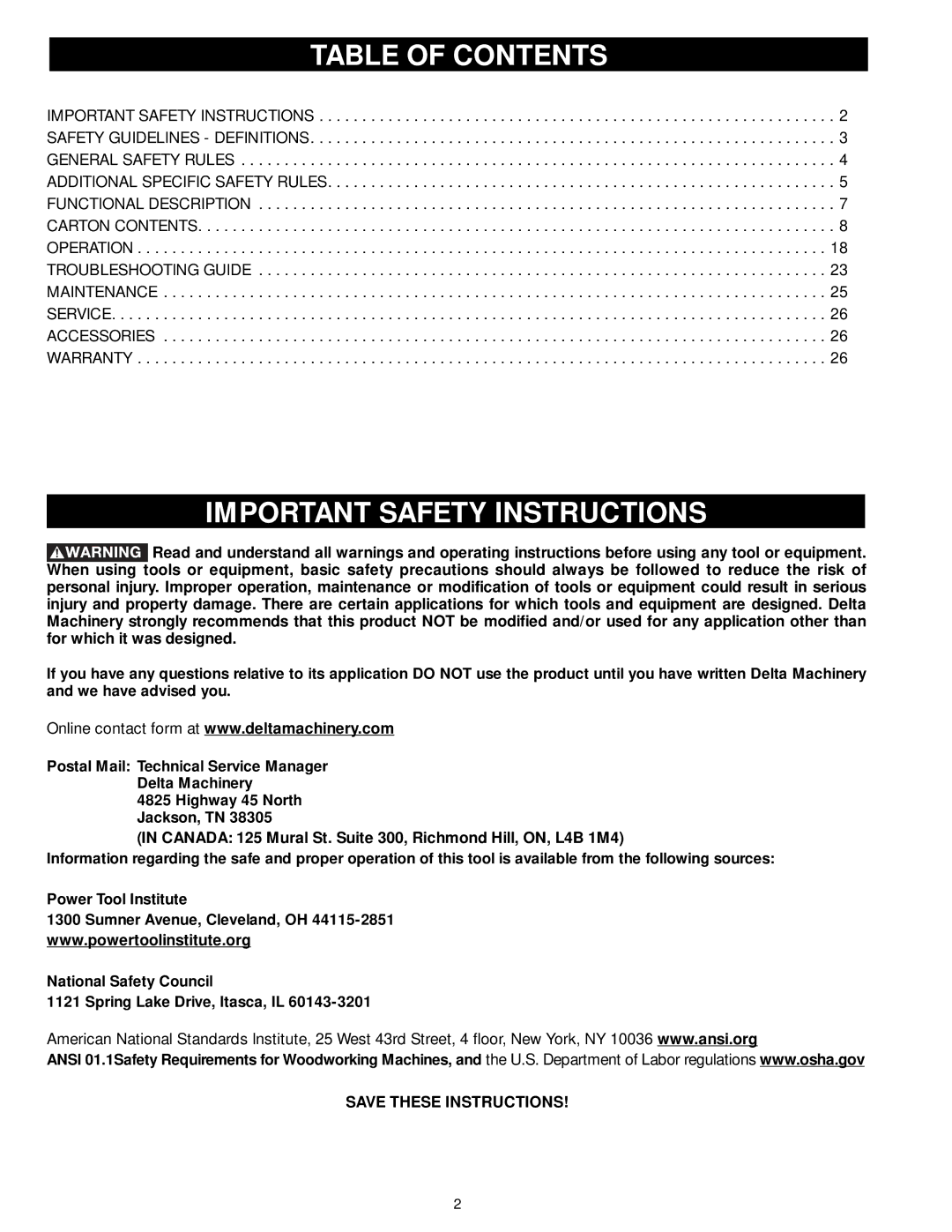 EnGenius Technologies 28-248 instruction manual Table of Contents, Important Safety Instructions 