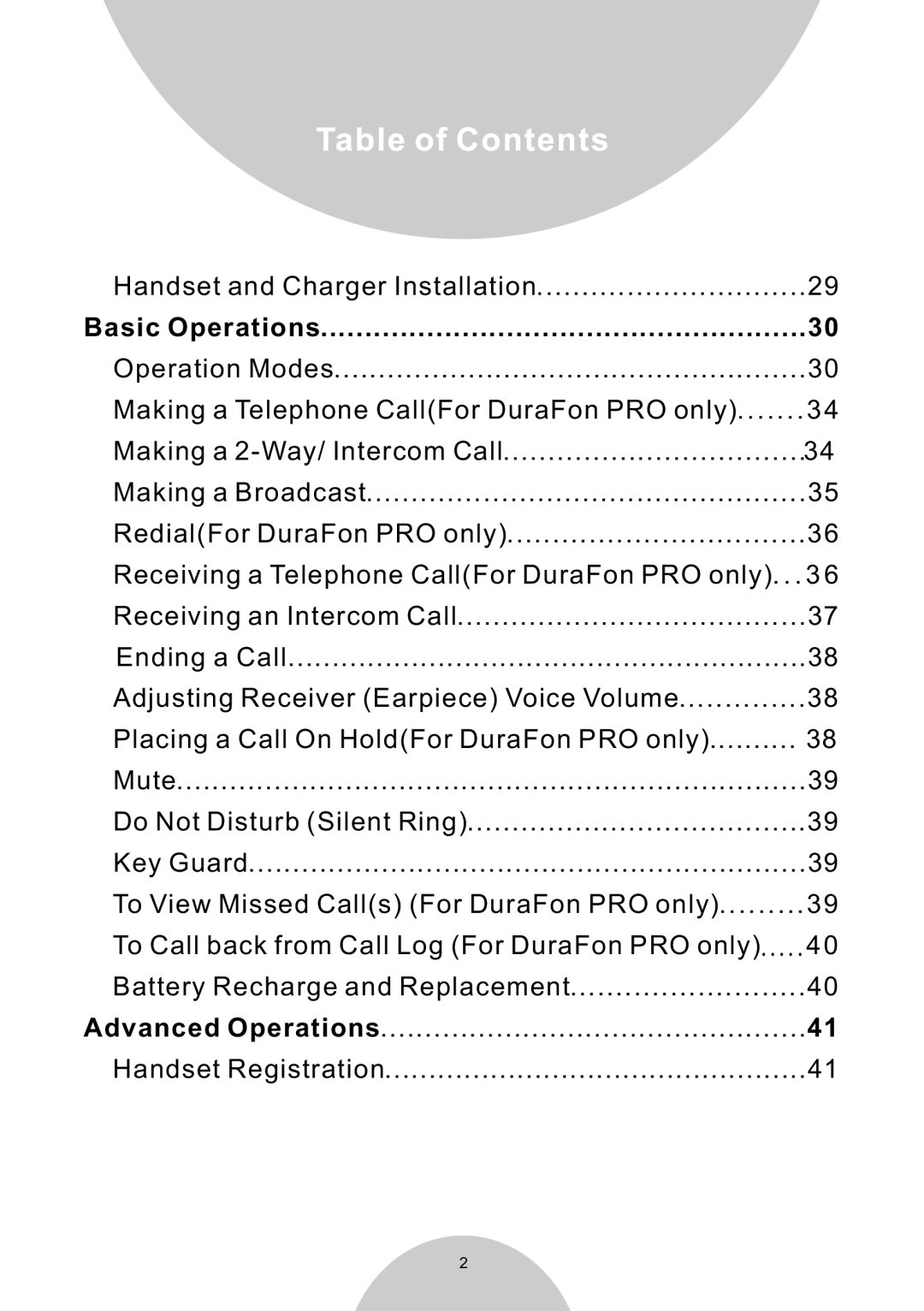 EnGenius Technologies DURAWALKIE user manual Basic Operations 