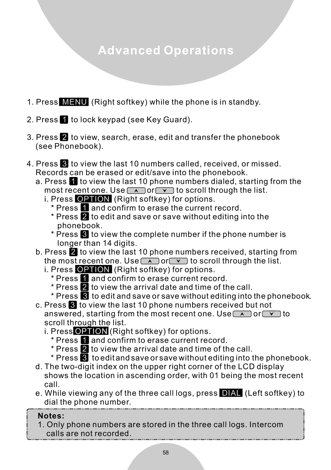 EnGenius Technologies DURAWALKIE user manual Advanced Operations 