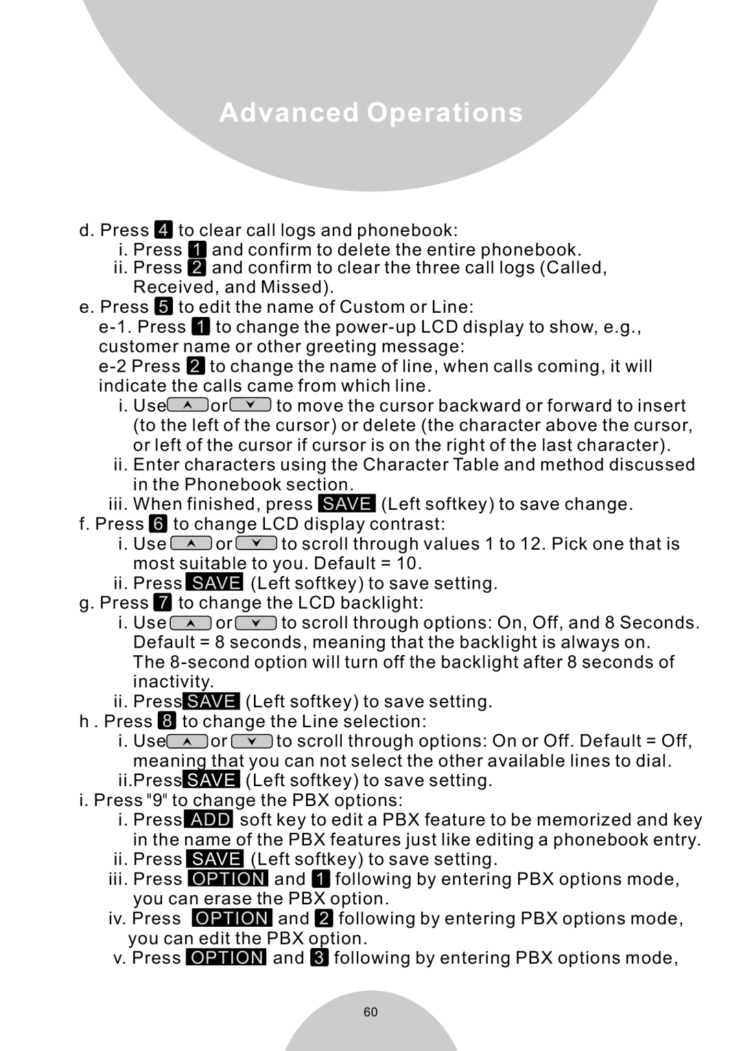 EnGenius Technologies DURAWALKIE user manual Advanced Operations 