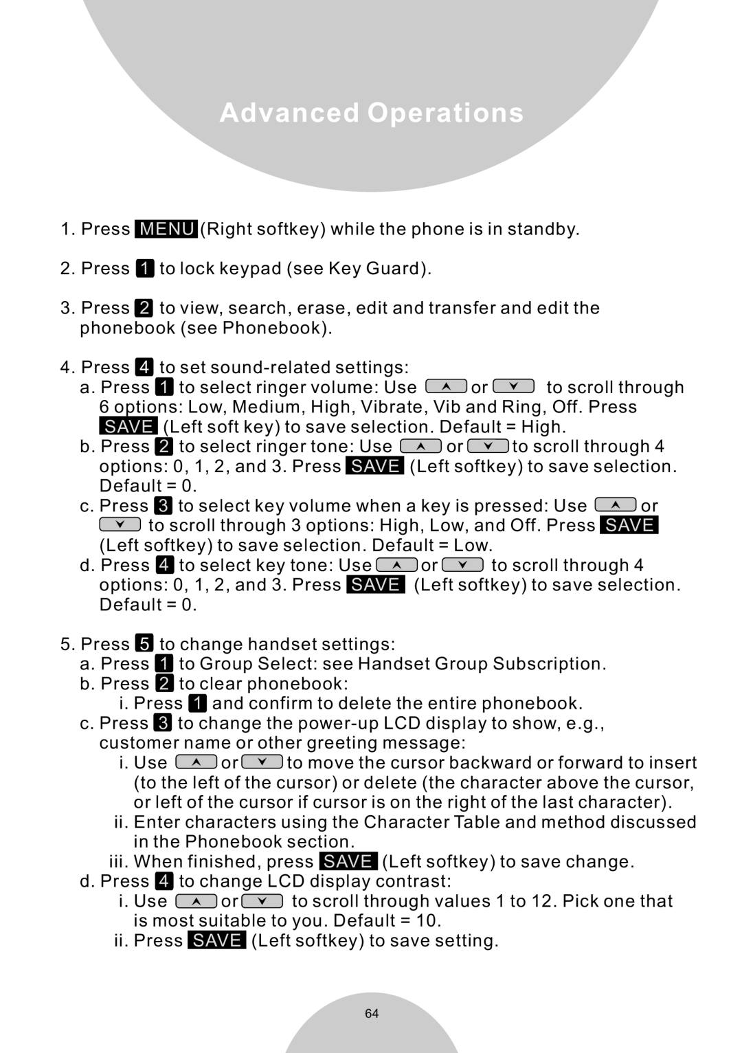 EnGenius Technologies DURAWALKIE user manual Advanced Operations 