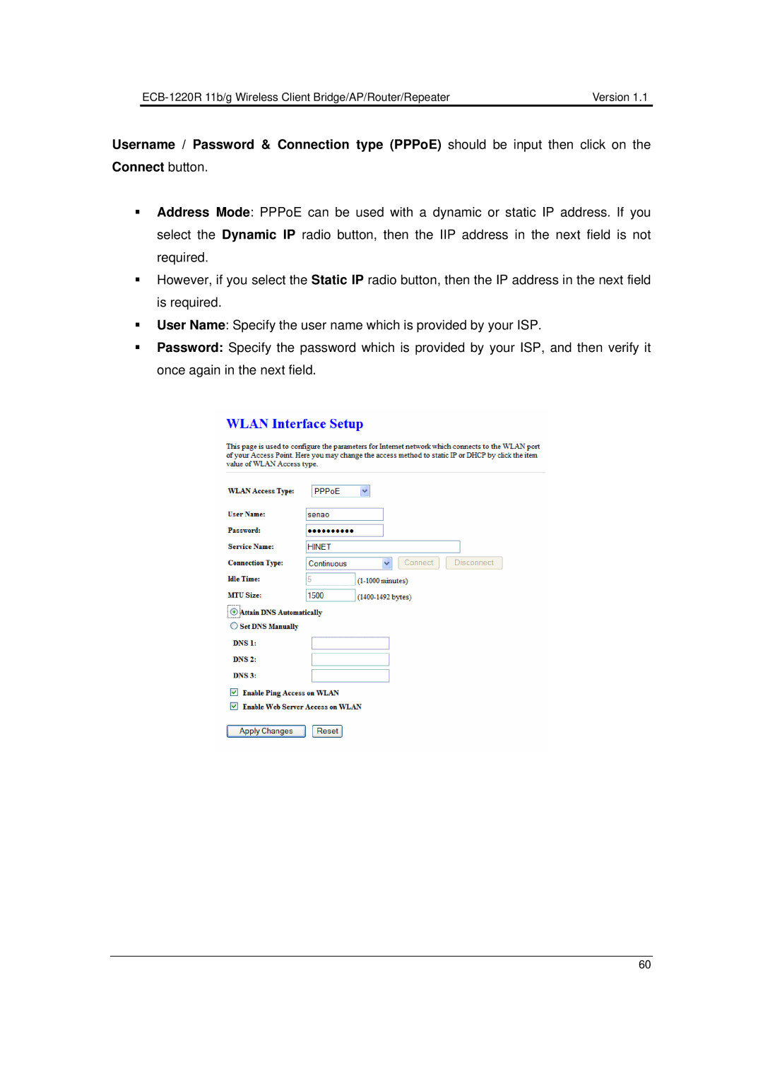 EnGenius Technologies ECB-1220R user manual 