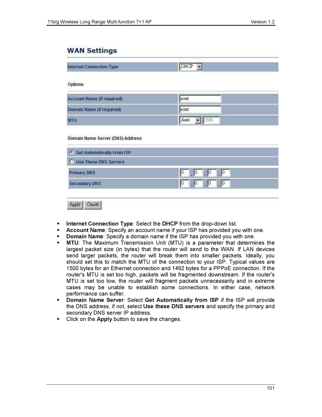 EnGenius Technologies ECB3500 user manual 101 