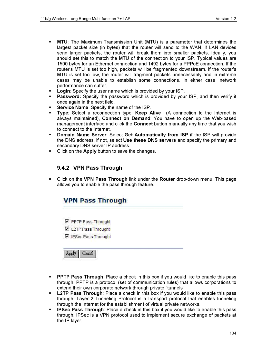 EnGenius Technologies ECB3500 user manual 104 