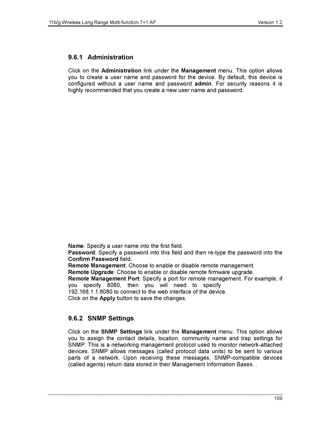 EnGenius Technologies ECB3500 user manual 109 