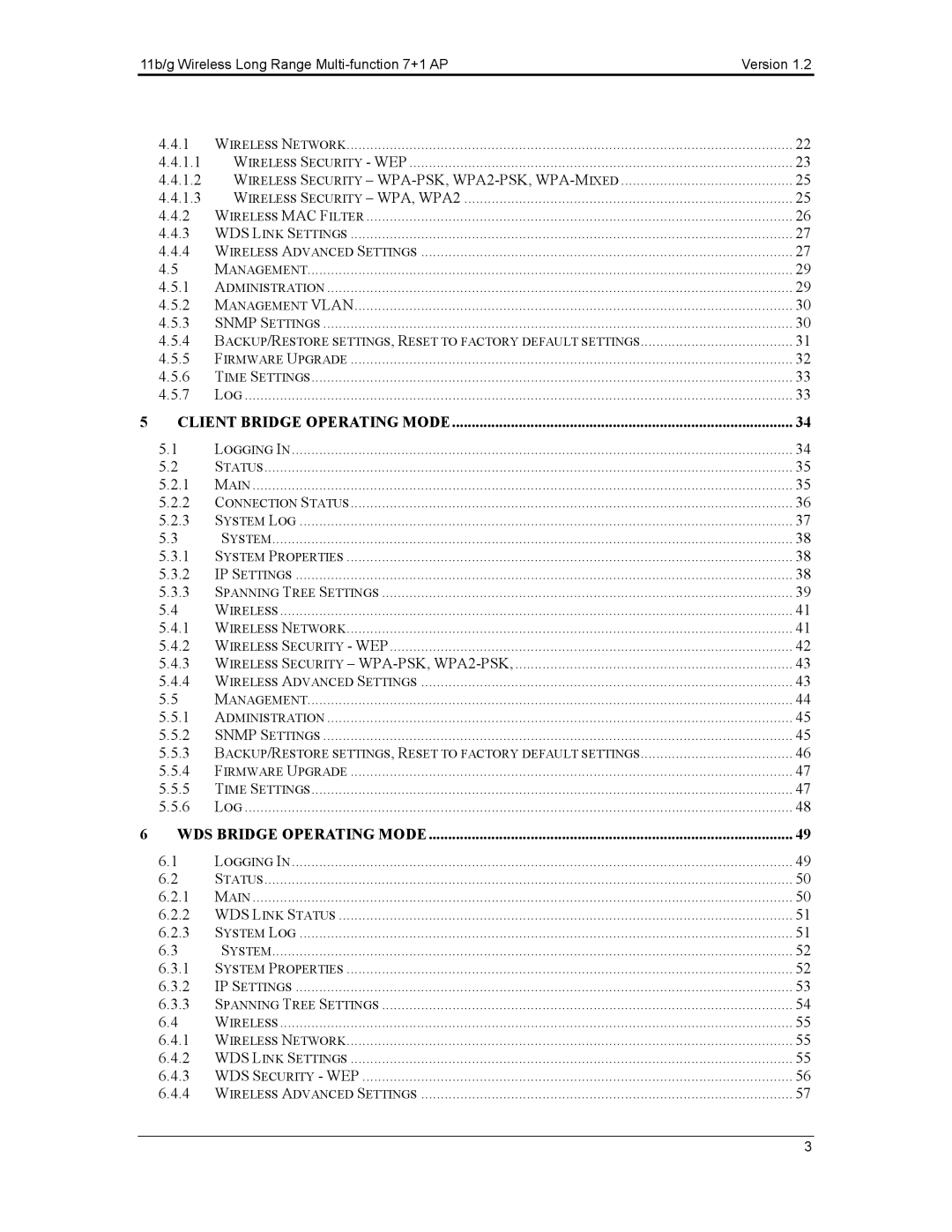 EnGenius Technologies ECB3500 user manual Cliet Bridge Operatig Mode 