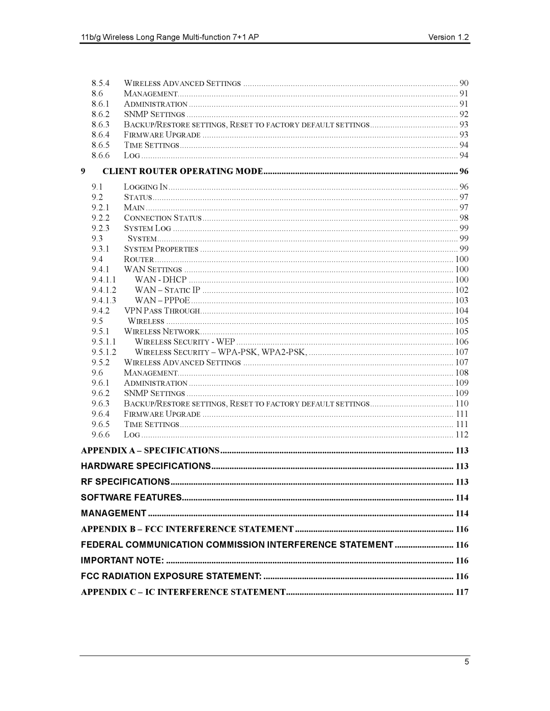 EnGenius Technologies ECB3500 user manual Federal Communication Commission Interference Statement 