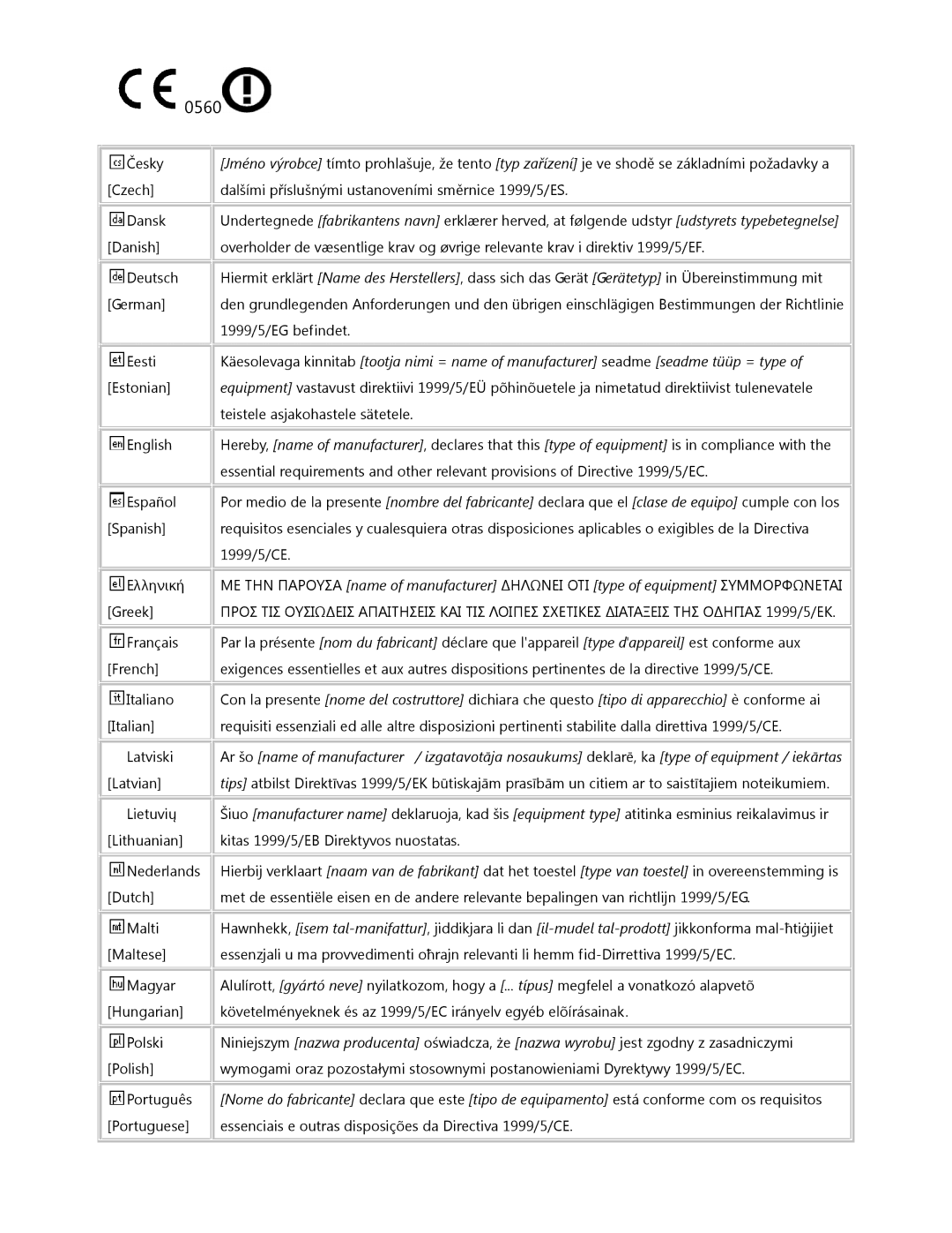 EnGenius Technologies ENH500 user manual 0560 