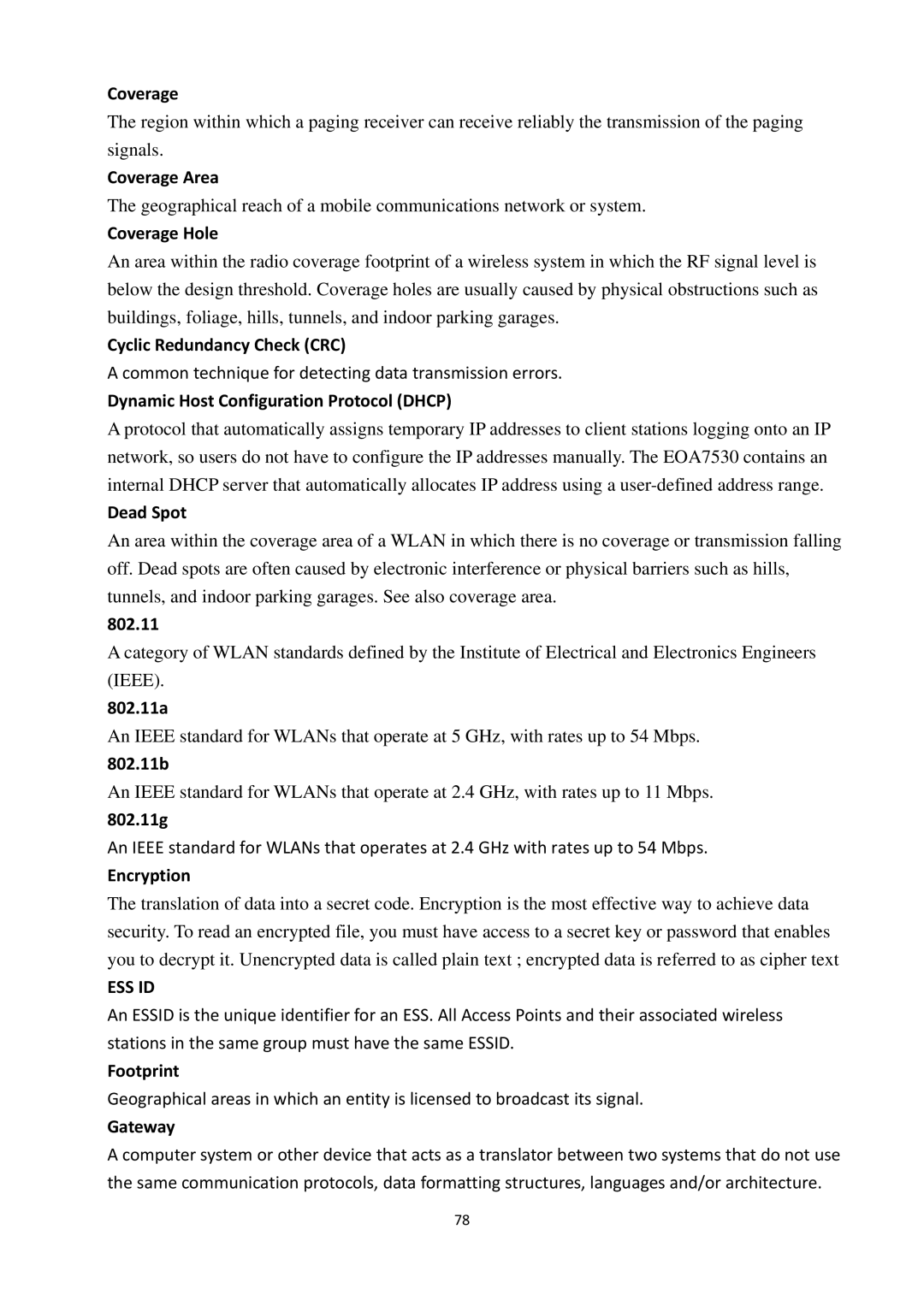 EnGenius Technologies EOA7530 manual Ess Id 